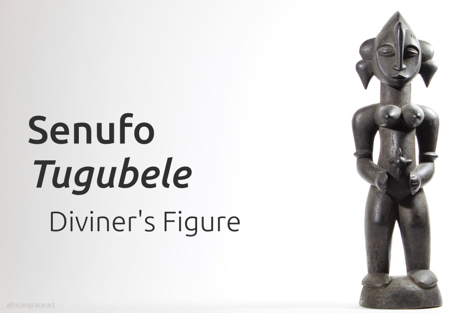 Senufo tugubele title - diviner's figure