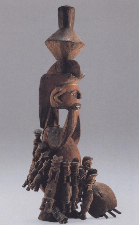 Berlin Museum für Völkerkunde Hungaan figure, from "Art and Oracle