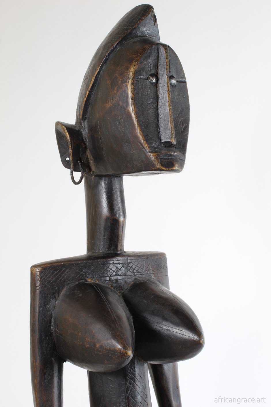 Bamana Jo Nyeleni Figure top third front right