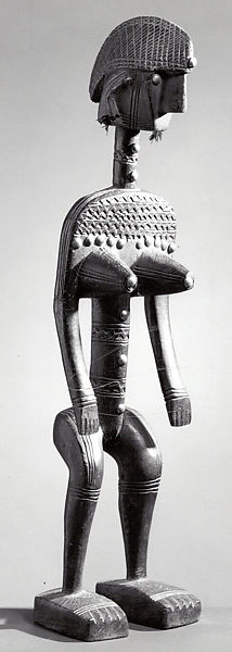 Bamana Nyeleni figure at The Met in New York